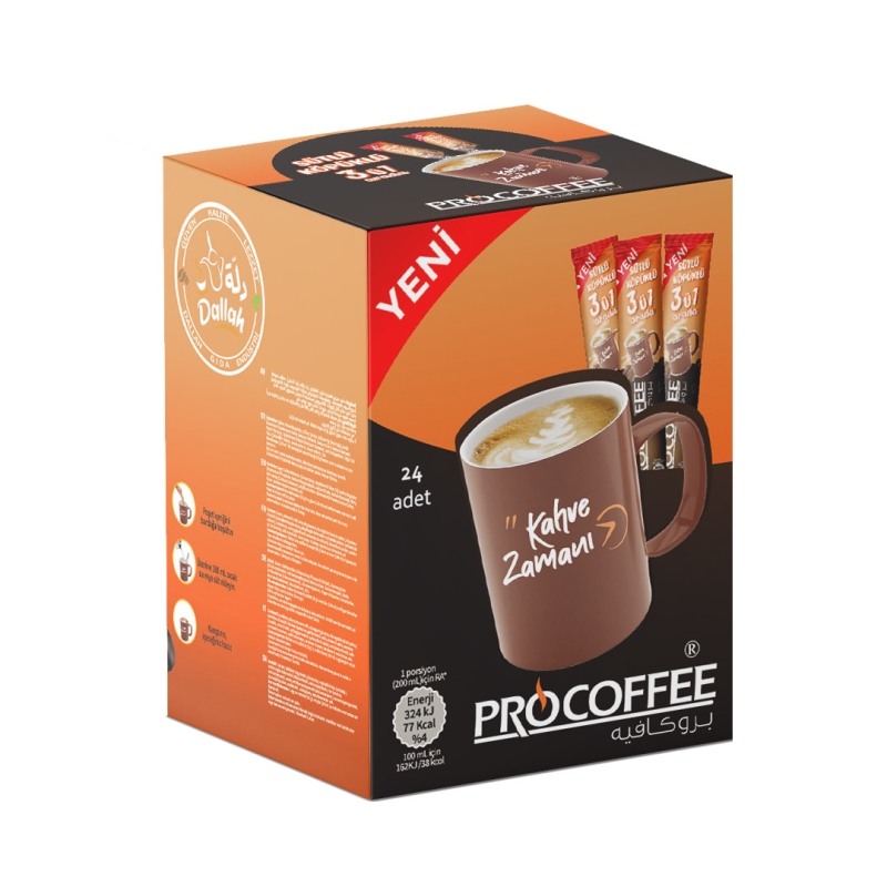 PROCOFFEE 3-in-1 milk foam 17.5 g × 24 pcs